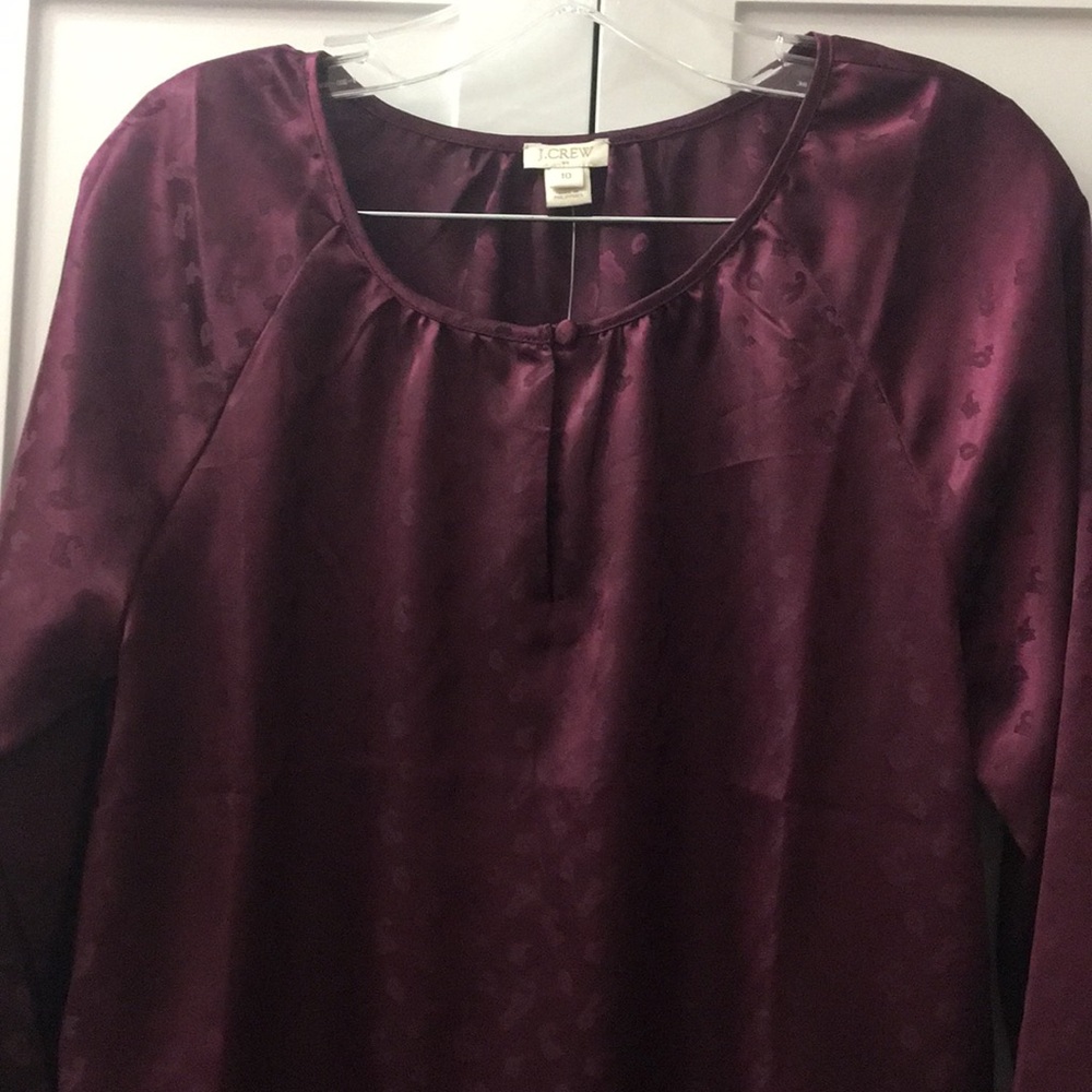 J.Crew paisley shift dress